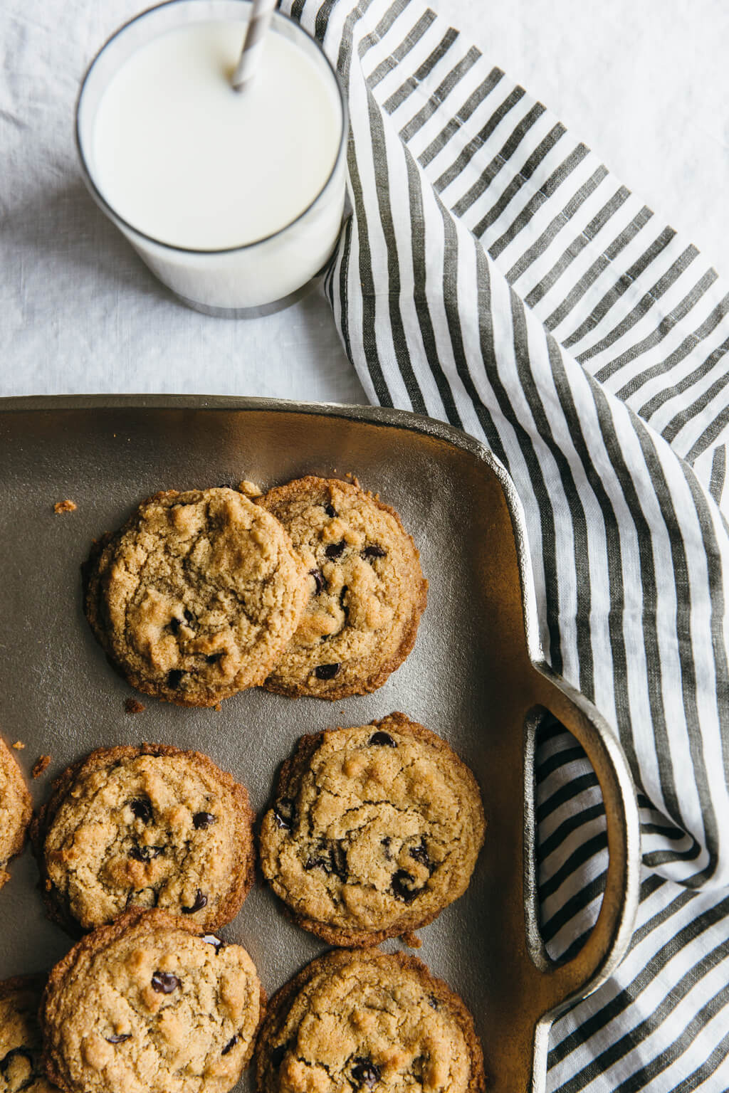 The best chocolate chip cookies. Paleo, vegan, gluten-free, grain-free. 