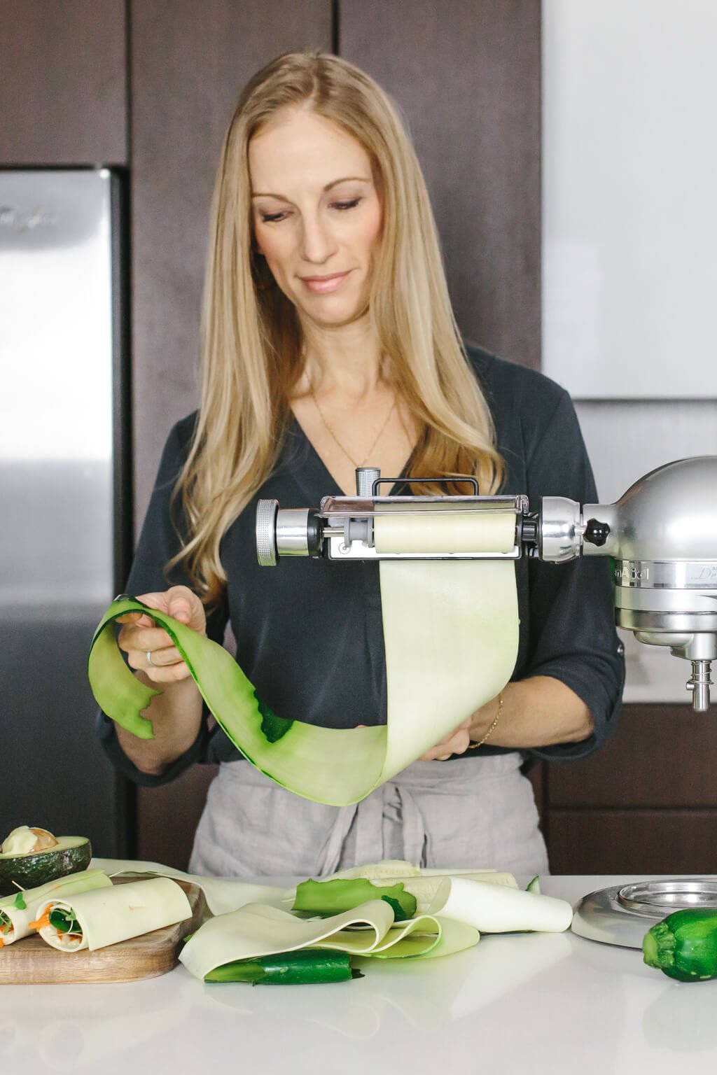 Is KitchenAid's Vegetable Sheet Cutter the new spiralizer? I sure think so! It will revolutionize your healthy and gluten-free recipes. 