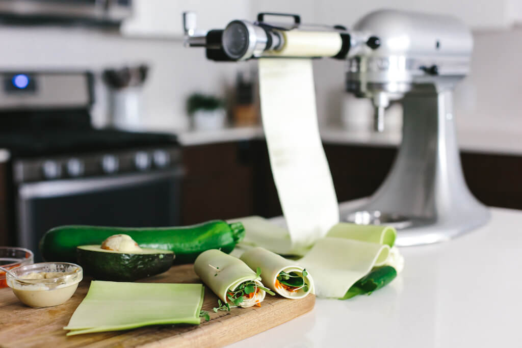 Is KitchenAid's Vegetable Sheet Cutter the new spiralizer? I sure think so! It will revolutionize your healthy and gluten-free recipes. 