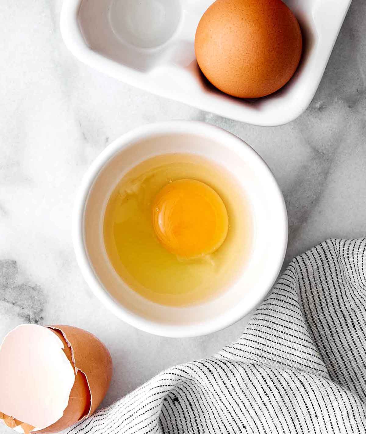 Learn how to make perfect poached eggs every time with this easy method! It'll be a delicious addition to a healthy breakfast. Step two of poached eggs: Transfer the egg.