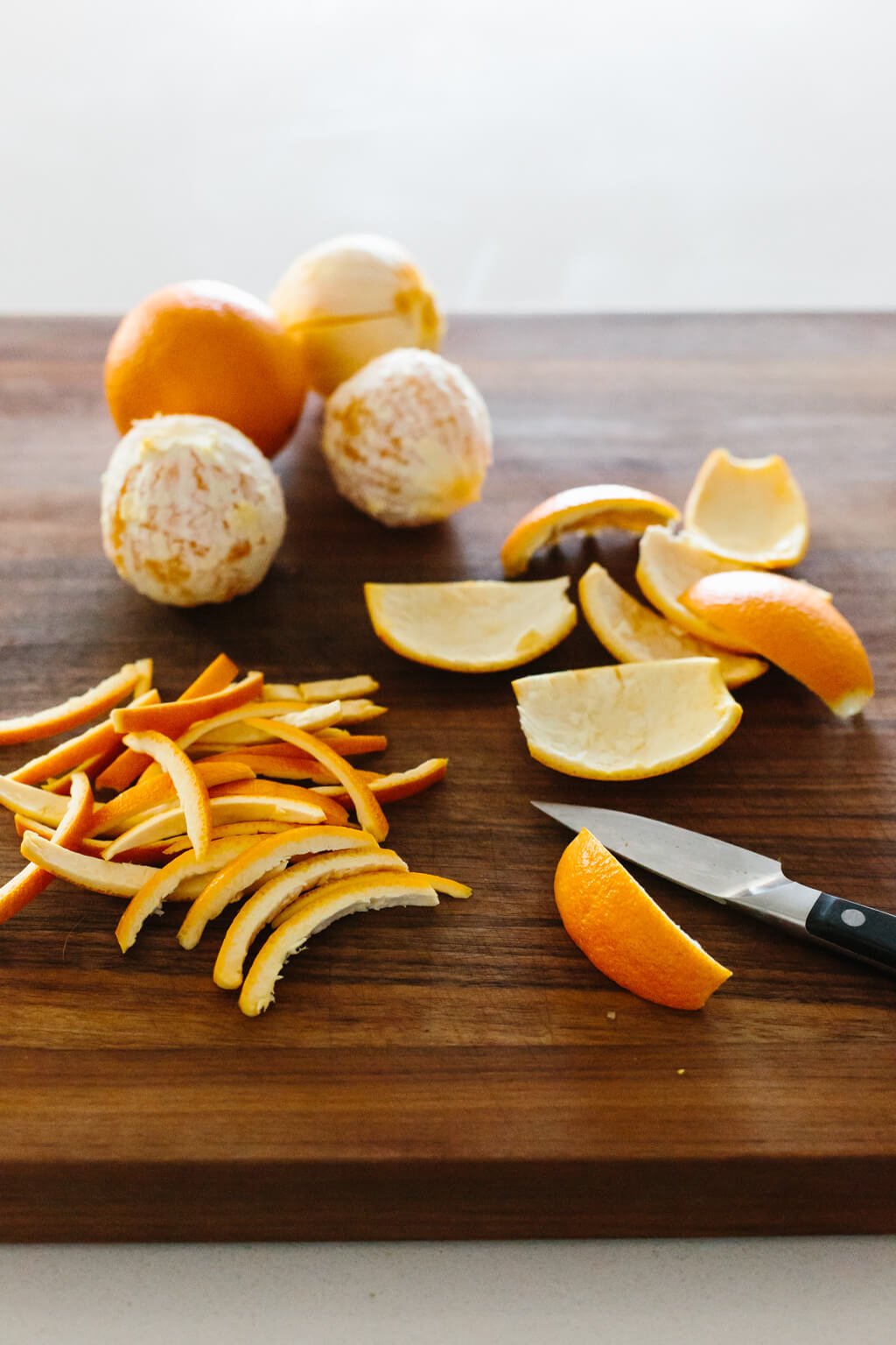 Candied orange peel is the perfect sweet treat. It's slightly bitter with a burst of orange and deliciously sweet.