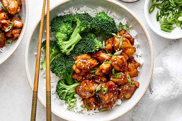 How to make teriyaki chicken.