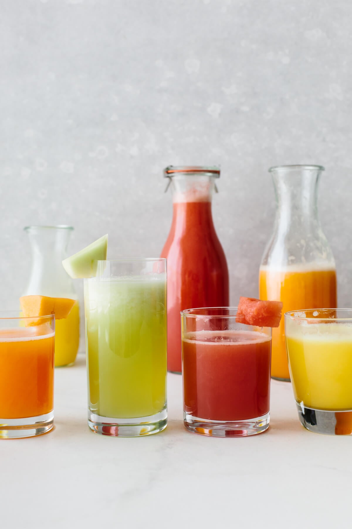 Agua fresca is an easy, refreshing fruit drink made from fruit, water, lime juice and a little sweetener! Several agua fresca drinks.