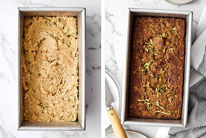 How to make gluten-free zucchini bread.