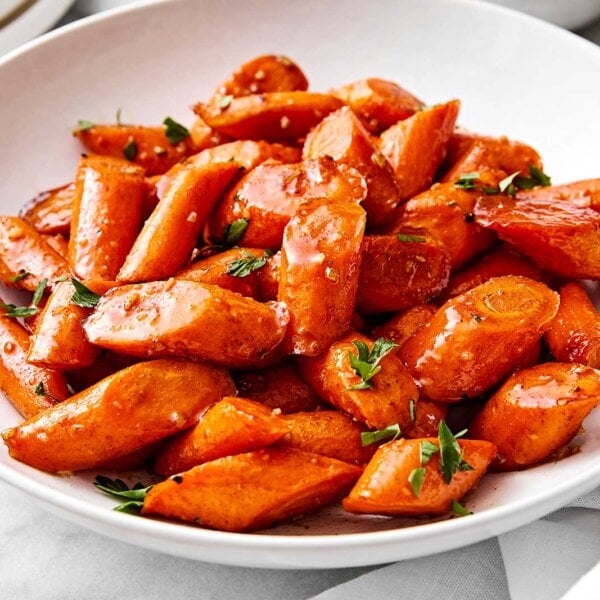 Honey glazed carrots recipe.