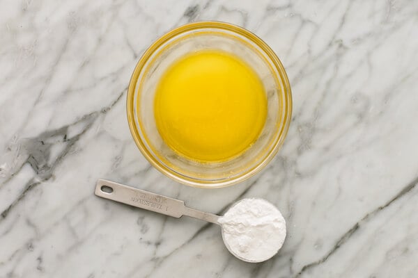 Arrowroot flour and butter for turkey gravy.