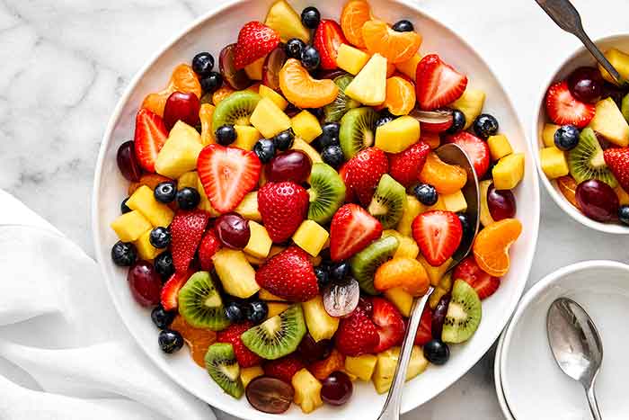 How to make fruit salad.