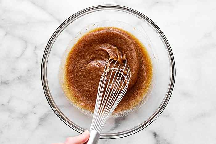 Cookie wet ingredients.