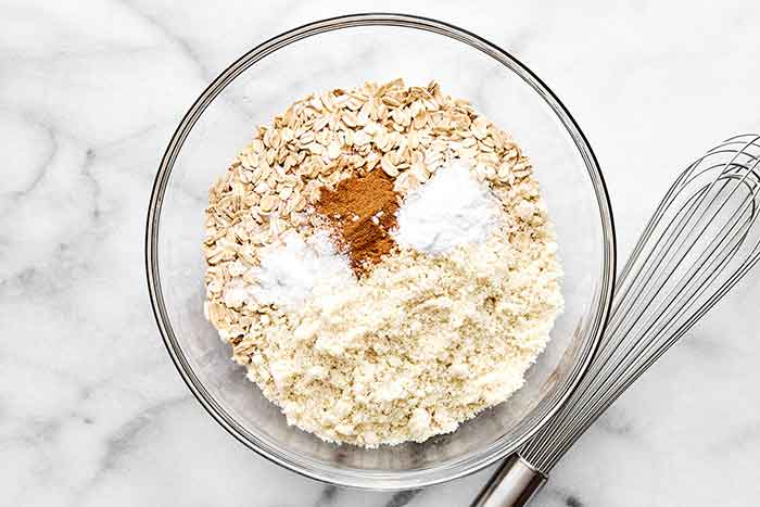 Cookie dry ingredients.