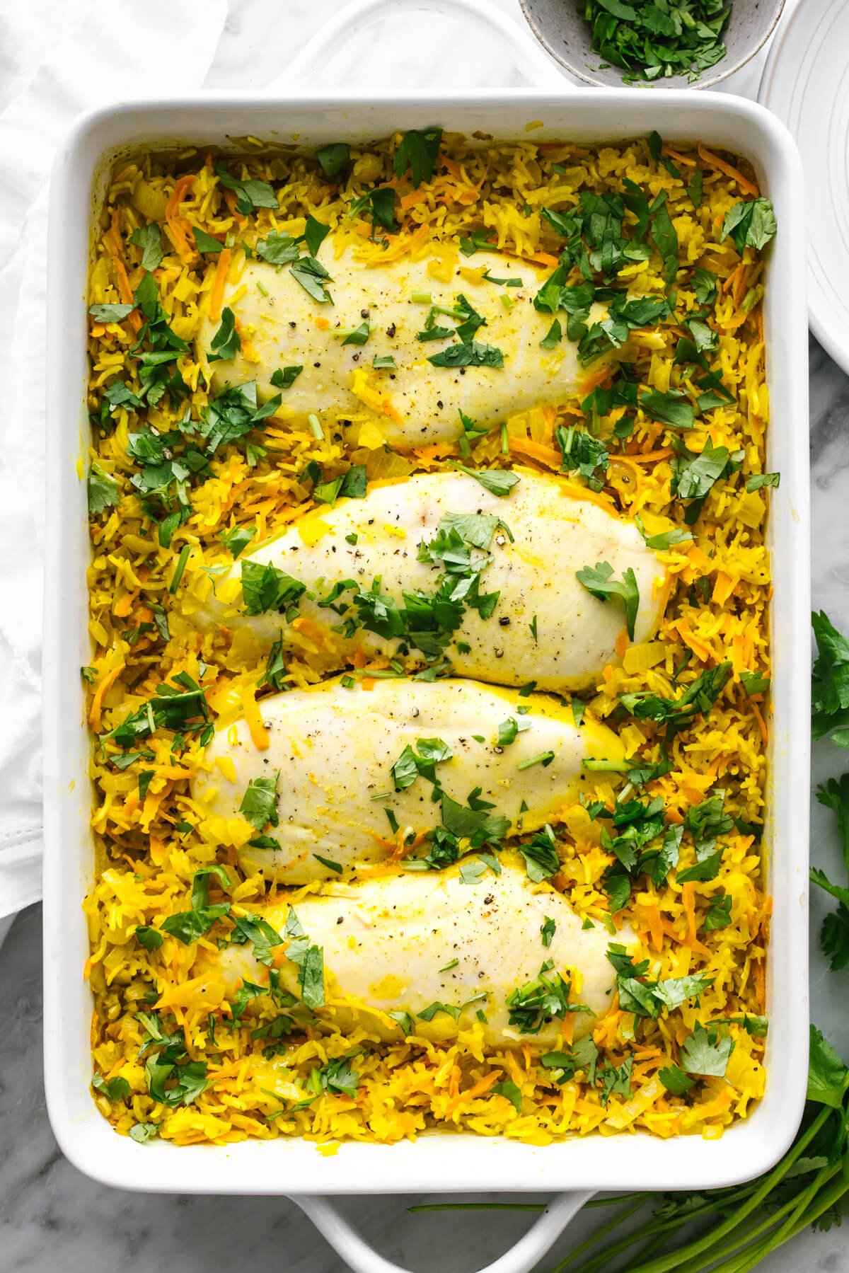 Turmeric chicken and rice casserole Turmeric chicken and rice casserole