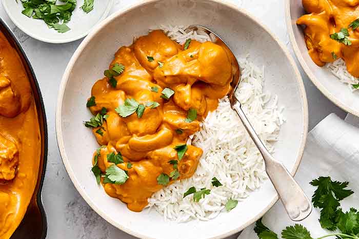 How to make butter chicken.