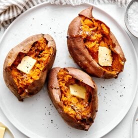 Baked sweet potato recipe.