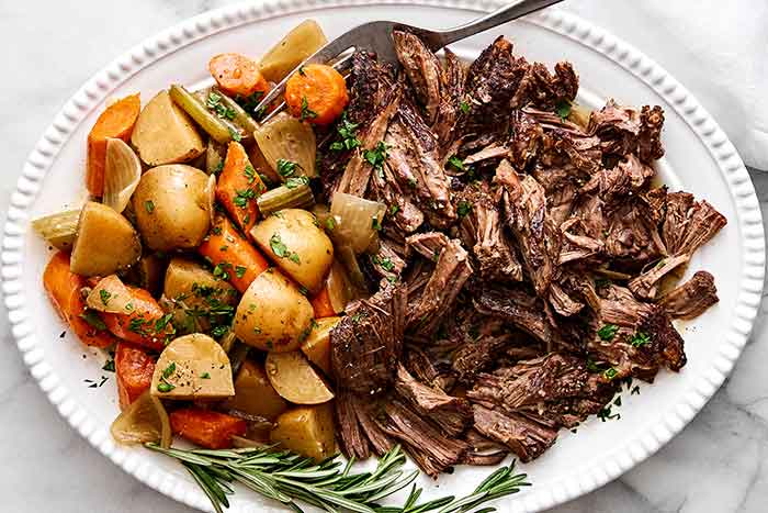 Classic pot roast recipe.