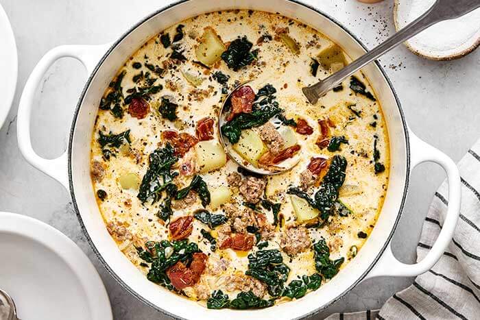 Olive Garden Zuppa Toscana soup.