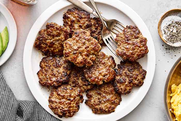 How to make breakfast sausages.