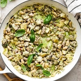 Ground turkey skillet recipe.