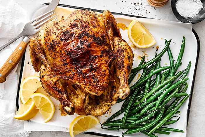 How to make air fryer whole chicken.