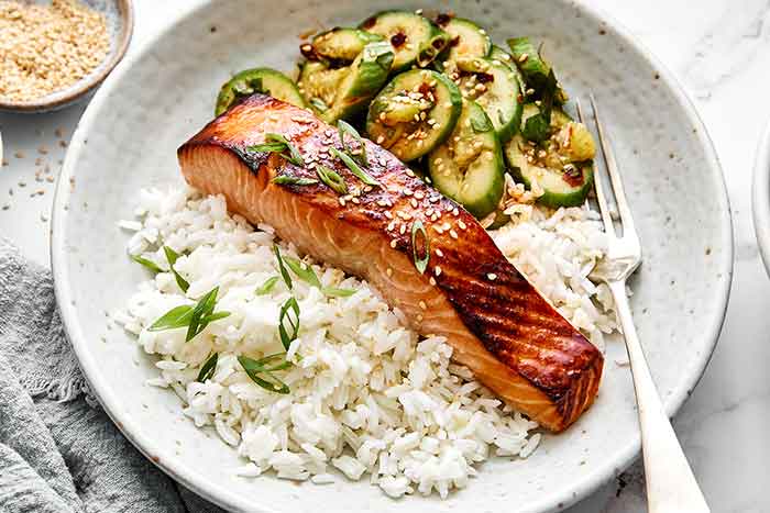 How to make miso salmon.