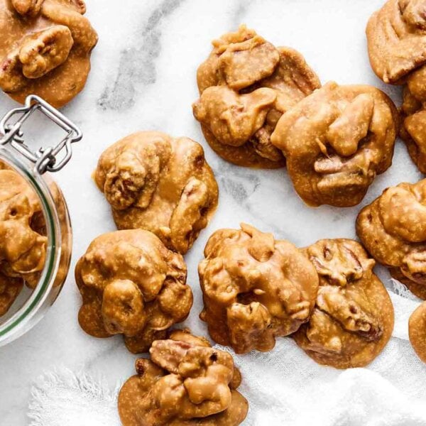Maple pecan pralines recipe.