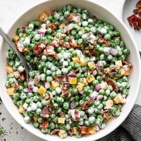 Cold pea salad recipe.