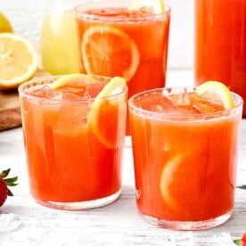Strawberry lemonade recipe.